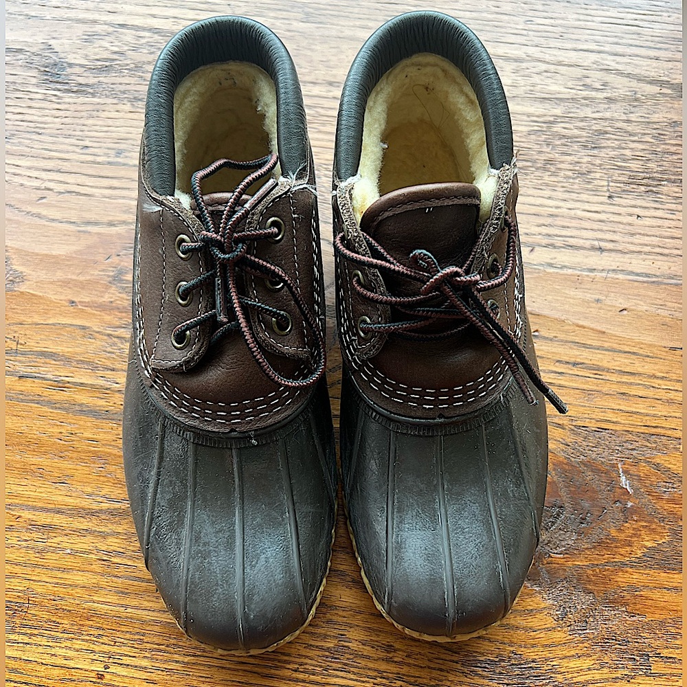 LL Bean woman’s bean boots, gumshoes (all weather booties)
